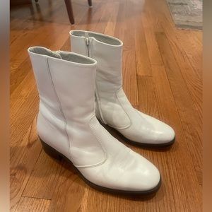 Zadig & Voltaire Leather Mid-Calf Sock Boots